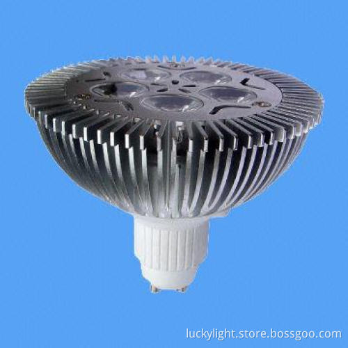 Warm White/Pure White GU10 LED Par Lamp with High Luminous Flux and 5W High-power LEDs